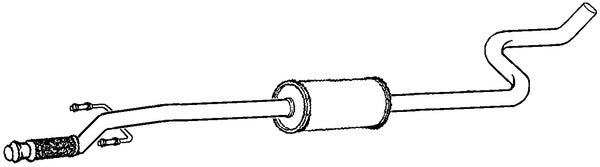 Klarius PG929G - Box With Centre Pipe  - Fits Citroen C3 1.2