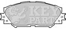 Key Parts Brake Pad Set -KBP1991