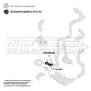 First Line Turbo Hose Part No -FTH1401