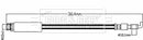 Borg & Beck Brake Hose Part No -BBH8474