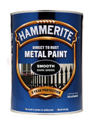 Hammerite Metal Paint Smooth Dark Green - 5L