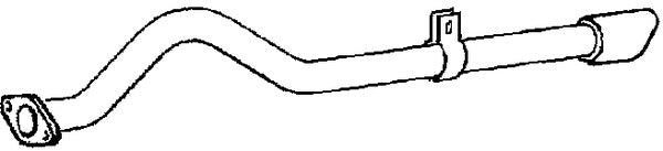 Klarius KA28T - Tail Pipe