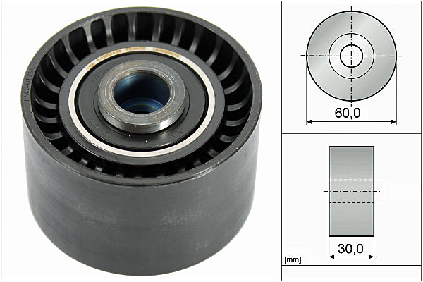INA Deflection/Guide Pulley - Timing Belt - Part No - 532039510