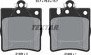 Mercedes-Benz, Brake Pad Set - Textar 2189803