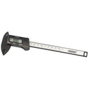 Carbon Fibre Digital Caliper Gauge, 150mm or 6"