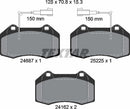 Textar Brake Pad Set - 2468701