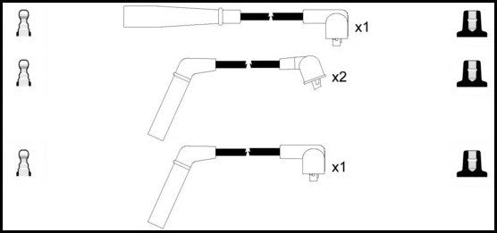 ElectroSpark Ignition Lead Set - OEK312