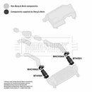 Borg & Beck Turbo Hose Part No -BTH1511