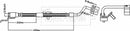Borg & Beck Brake Hose Part No -BBH8452