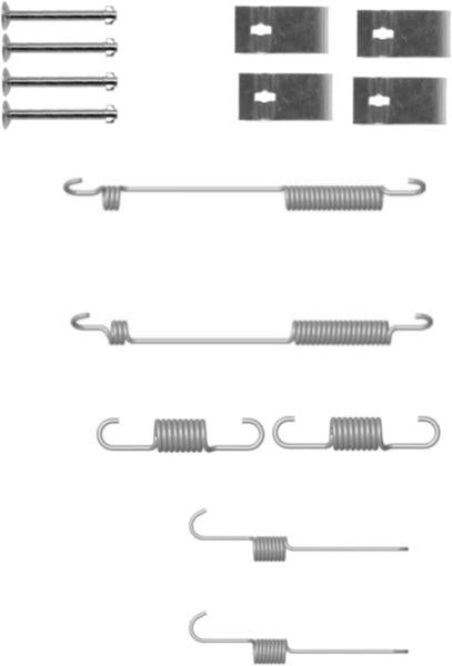 Mintex Brake Fitting Kit fits -Hyundai MBA846 (also fits other vehicles)