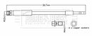 Borg & Beck Brake Hose Part No -BBH8805