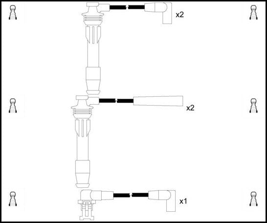 ElectroSpark Ignition Lead Set - OEK097