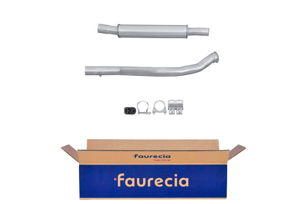 FAURECIA 8LB 366 021-911 Front Muffler - Easy2Fit® Kit - fits RENAULT 5