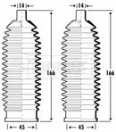 Borg & Beck Steering Gaiter Kit Part No -BSG3351