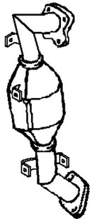 Klarius 322843 - Catalyst Type Approved Withpip  - Fits Toyota Auris 2.0D-4D