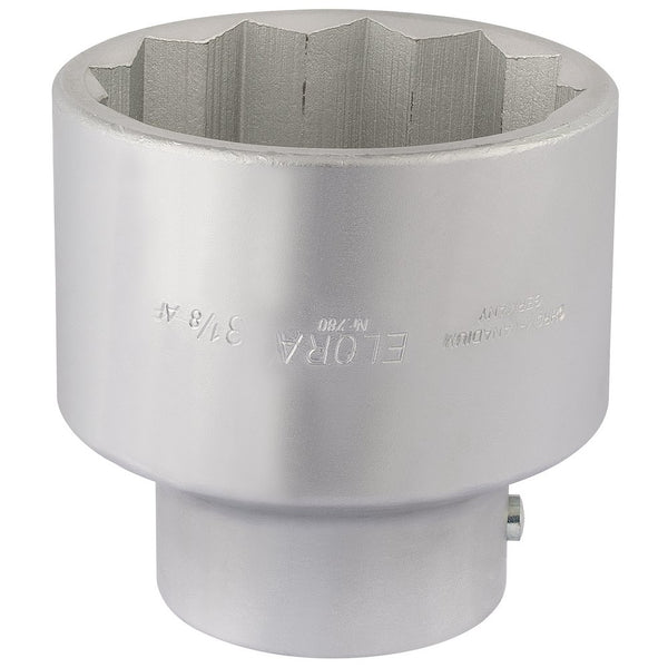 Elora Bi-Hexagon Socket, 1" Sq Dr, 3.1/8"