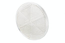 HELLA 8RA 002 014-291 Reflector - Lens Colour: White - round - Glued/mounting