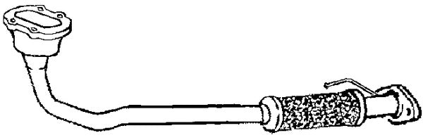 Klarius 301462 - Front Pipe For Cat  - Fits Fiat Doblo 1.9D