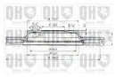 Quinton Hazell Brake Disc - BDC3695