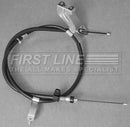 First Line Brake Cable- LH Rear - FKB3662 fits Toyota Yaris EU (Drums) 07/11-