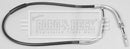 Borg & Beck Handbrake Cable - Inter - BKB2469