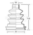 Borg & Beck Cv Joint Boot Kit Part No -BCB2532