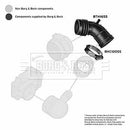 Borg & Beck Turbo Hose Part No -BTH1655