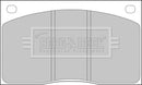 Borg & Beck Brake Pad Set -BBP1074