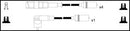 Lucas Ignition Lead Set - LUC5217