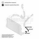 Borg & Beck Turbo Hose Part No -BTH1167