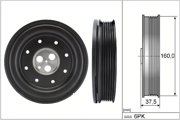 INA Belt Pulley Crankshaft Part No - 544013410