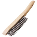 Draper Expert H/Duty Wire Scratch Brush 4row - 31563