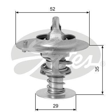 Gates Thermostat, coolant - TH03382G1