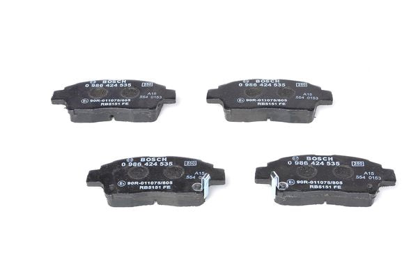 Bosch Brake Pad Set Set Bp288 - 0986424535