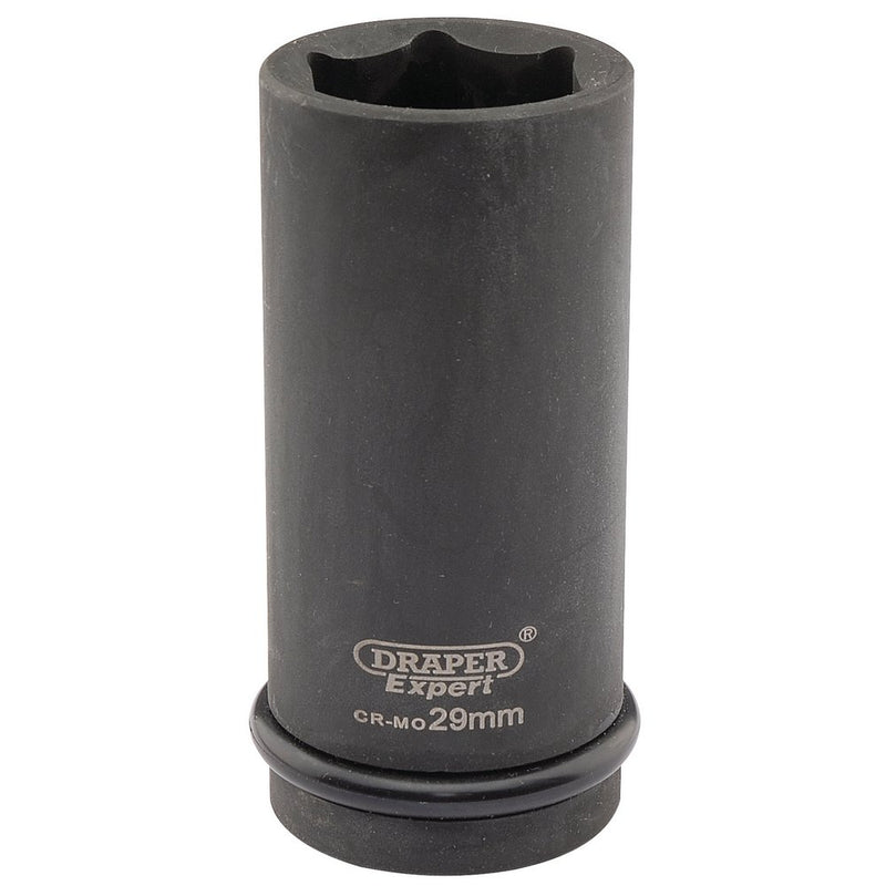 Expert HI-TORQ 6 Point Deep Impact Socket, 3/4" Sq Dr, 29mm