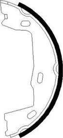 Mintex Brake Shoes fits -Opel Saab Vauxhall MFR147 (also fits other vehicles)