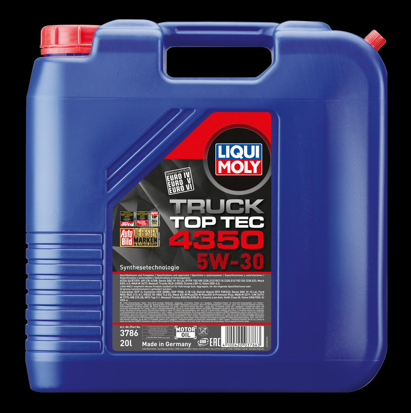 Liqui Moly TOP TEC Truck 4350 5W-30 20L - 3786