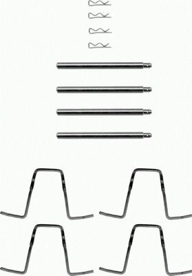 Textar Brake Pad Fitting Kit - 82018700