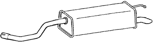 Klarius SK121K - Box With Tail Pipe