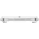 Borg & Beck Brake Hose Part No -BBH6832