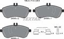Mercedes-Benz, Brake Pad Set - Textar 24306012430602