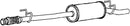 Klarius VW1416X - Box With Centre Pipe  - Fits Volkswagen Crafter 2.0TDi