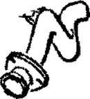 Klarius JR263D - Centre Pipe Right Hand