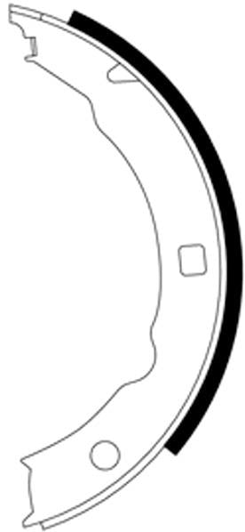 Mintex Brake Shoes fits -Peugeot MFR493 (also fits other vehicles)