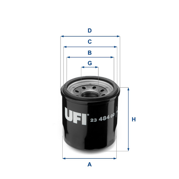 UFI Oil Filter - Ph5594A - 23.484.00