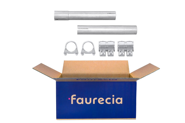 FAURECIA 8LB 366 020-431 Front Muffler - Easy2Fit® Kit - fits PEUGEOT PARTNER