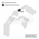 Borg & Beck Turbo Hose Part No -BTH1248