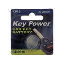 Keypower CR2016 Key Power FOB Cell Battery - 3v Lithium - 1 Cell