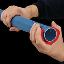 Knipex 90 22 10 BK BiX Cutters for Plastic Pipes and Sealing Sleeves, 72mm