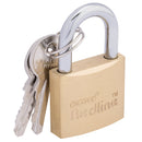 Draper Redline Brass Padlock-30mm - 68021